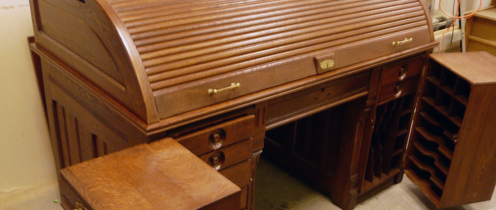 Turner Restorations - Narratives - Rolltop Desk 4