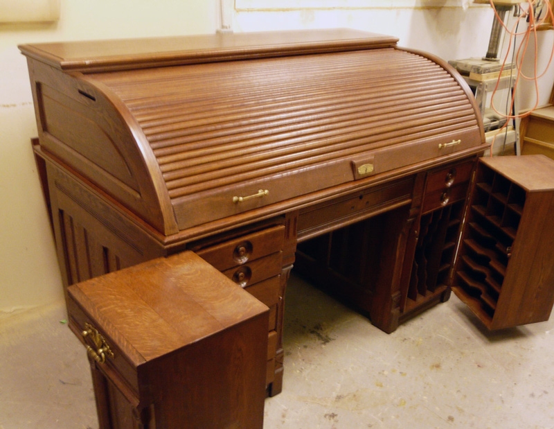 Turner Restorations - Narratives - Rolltop Desk 1