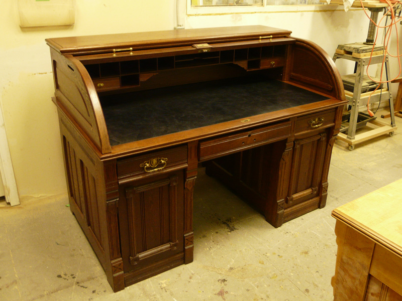 Turner Restorations - Narratives - Rolltop Desk 5