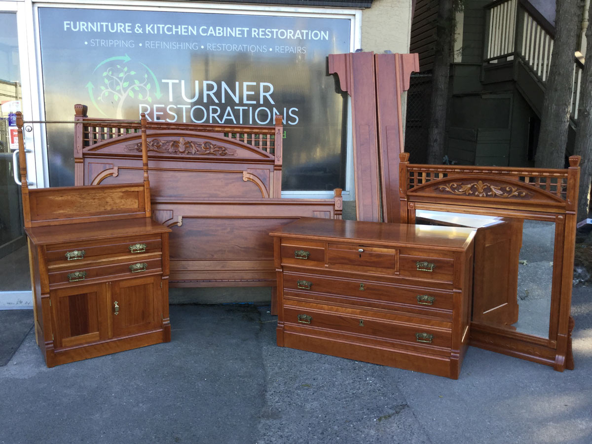 Turner Restorations - Narratives - Cherry Bedroom Suite 6